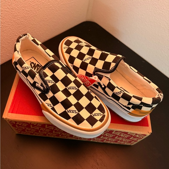 Vans Shoes - Vans Checkerboard Slip-On Sneakers
